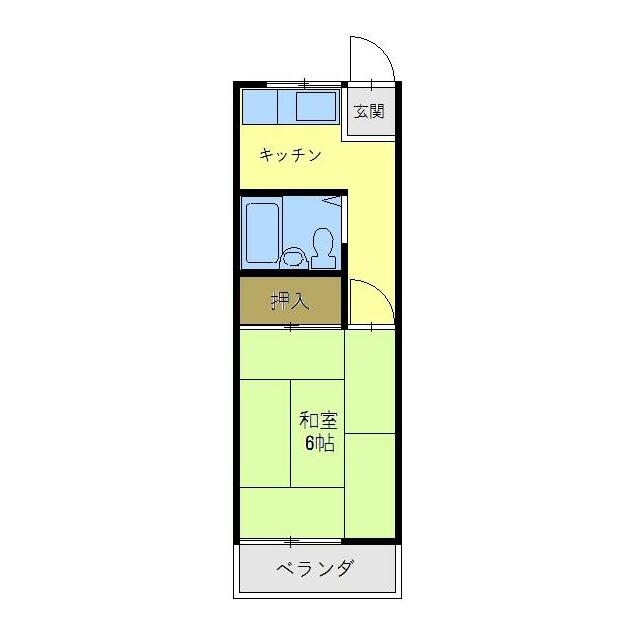 第２野村コーポの間取り