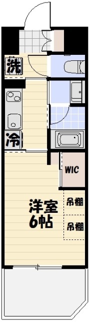 ロイヤルタワー　パーク赤間の間取り