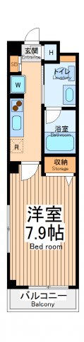 町田市原町田のマンションの間取り