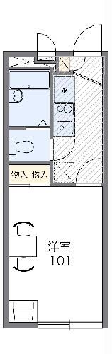 レオパレスＦｕｔｕｒａ　泉の間取り