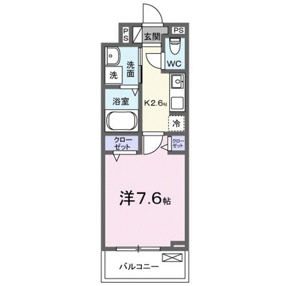 府中町鶴江アパートの間取り