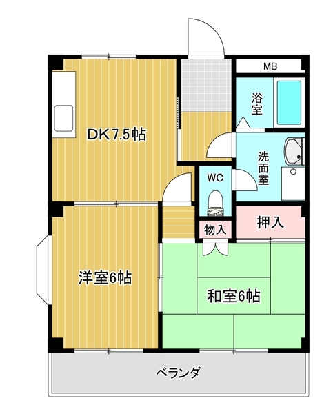 グランドゥール根崎の間取り