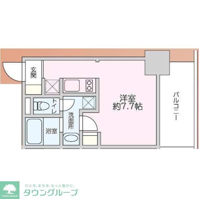 江戸川区平井のマンションの間取り