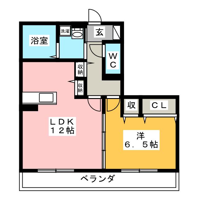 ソレイユの間取り