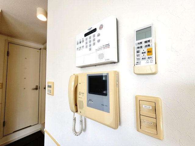 セキュリティ　モニター付インターホン