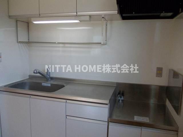 キッチン　ガスコンロ設置可能です◆