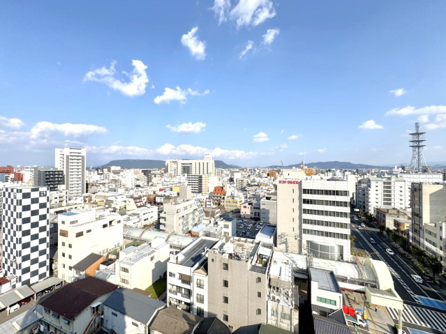 眺望　13階からの景色です。