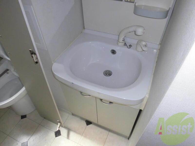 洗面設備　綺麗な洗面台