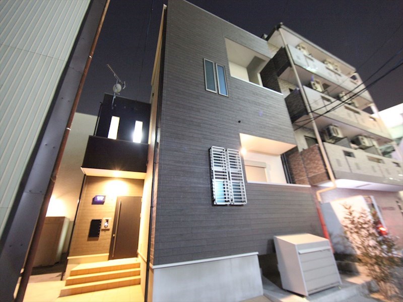 建物外観　外観　オートロック付　デザイナーズ　光インターネット無料