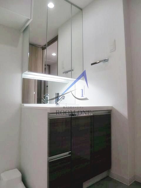 洗面設備　洗面台です。