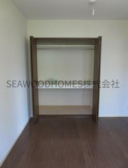 収納　２段構造でデッドスペースを作りません。