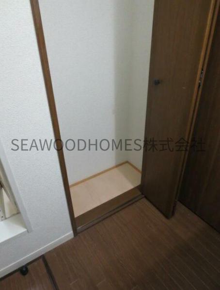 玄関　洗面所の収納です。