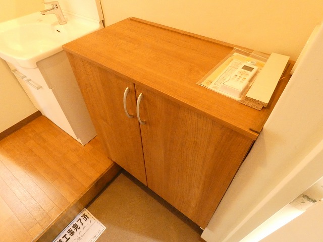 玄関　下駄箱もきれいです