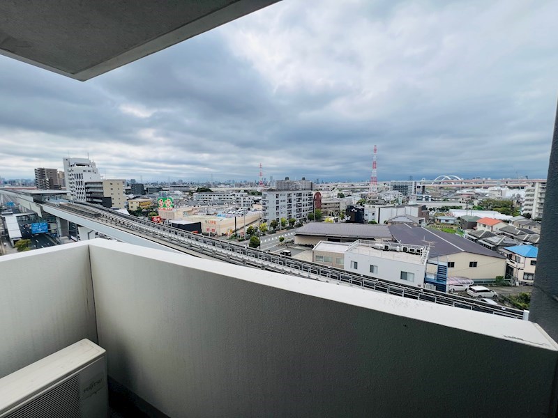 眺望　バルコニーからの眺めです