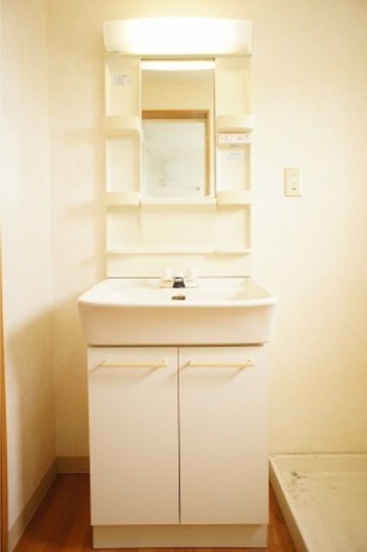 洗面設備　図面と現状に相違がある場合には現状を優先