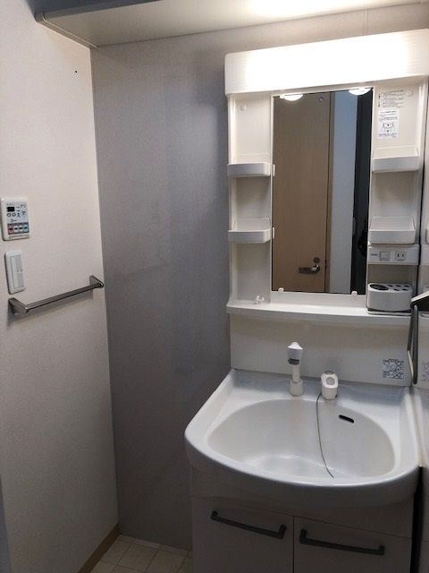 洗面設備　下の階の写真です。