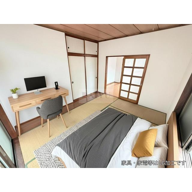 スカイハイツの居間写真