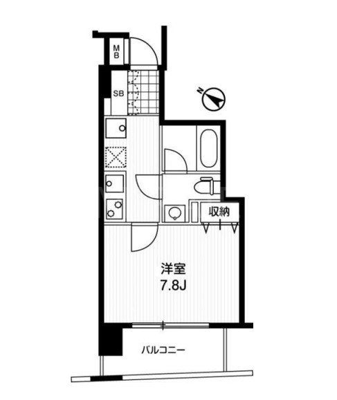 アーバンフラッツ町田の間取り写真