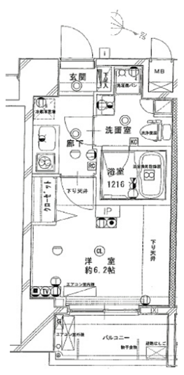 神田REEPLEXR’Sの間取り写真