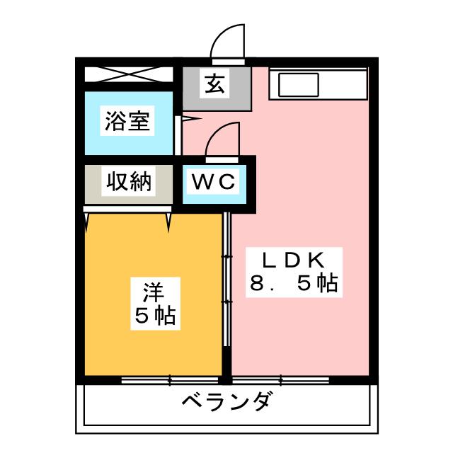 ラポールＴの間取り