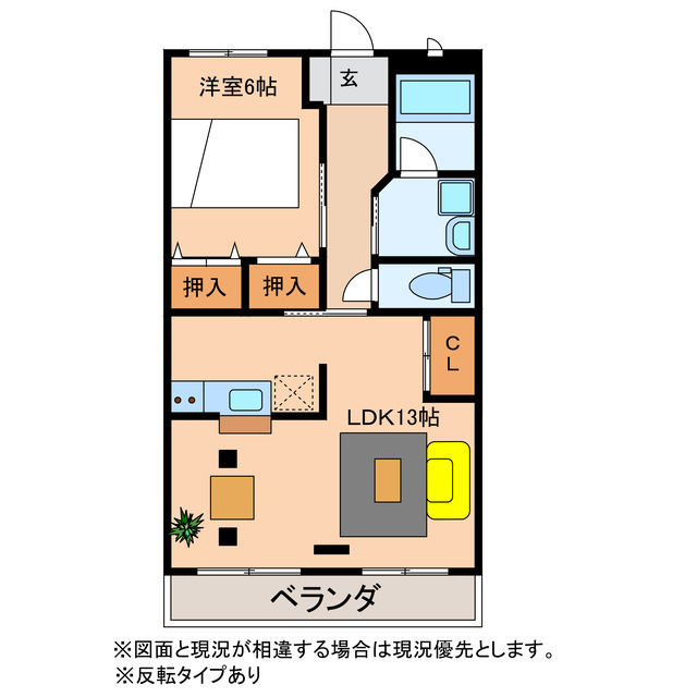 ガーデンコートシャンティーヒルズの間取り