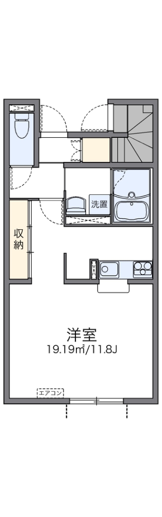 レオネクストプティボヌールの間取り