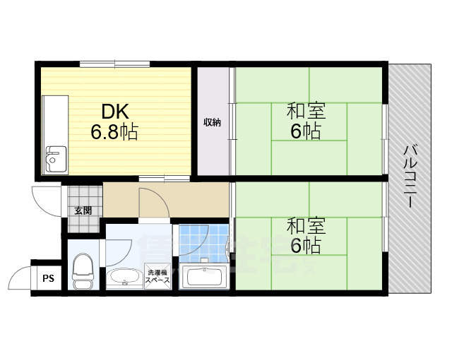 増田マンションの間取り