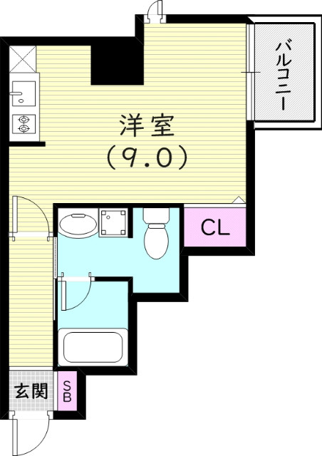 Solcerejeira西宮の間取り