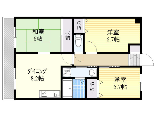 ファイン・ガーデンの間取り