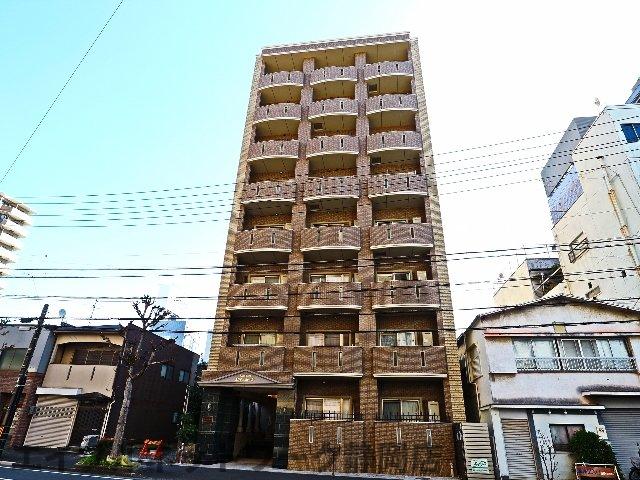 静岡市葵区西門町のマンションの建物外観