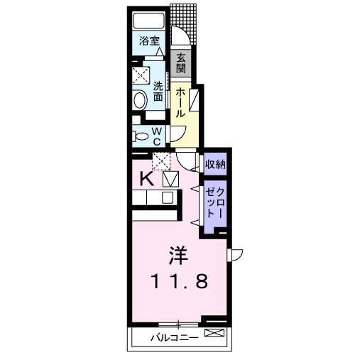 サンリットアベニューIの間取り