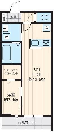 グリシーヌの間取り