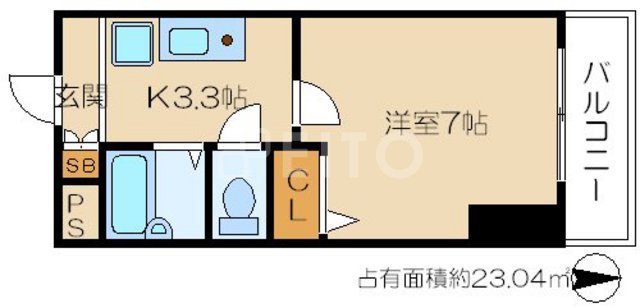 ヴェール一乗寺の間取り