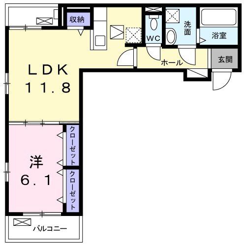 ロワ・レーヌの間取り