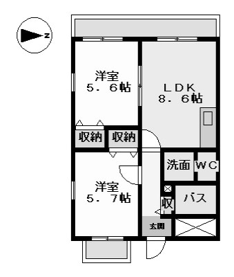 CaminoRealの間取り