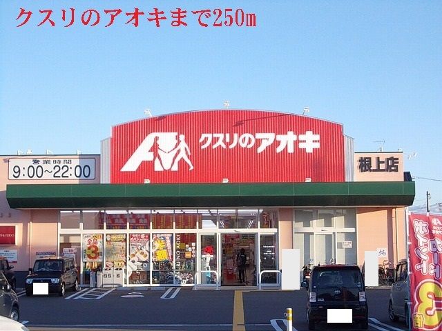 ドラックストア　クスリのアオキ（ドラッグストア）まで250m