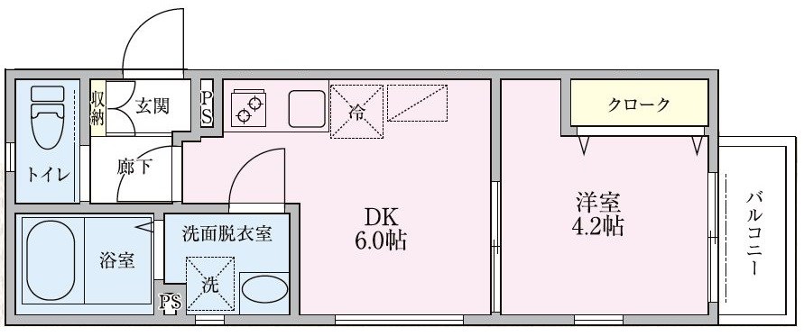 プレミーレの間取り