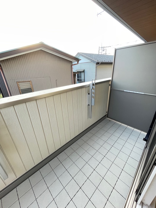 バルコニー　★洗濯物がよく乾きそうです！
