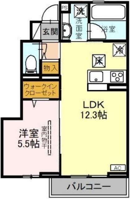 樹翠庵 弐番館の間取り