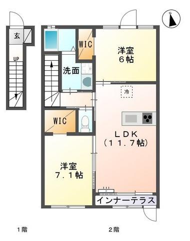 サンモールの間取り