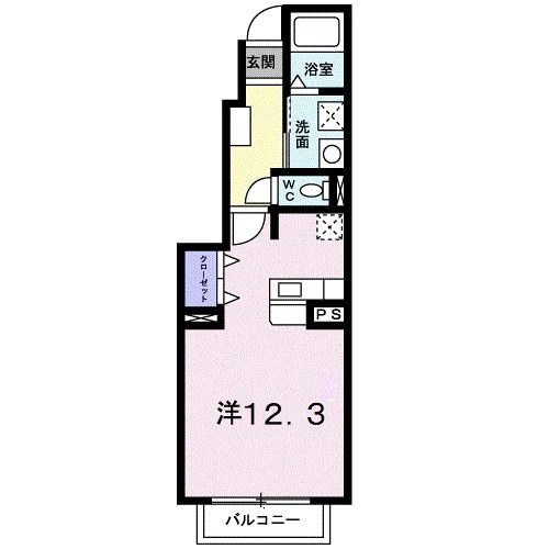 本庄市小島のアパートの間取り