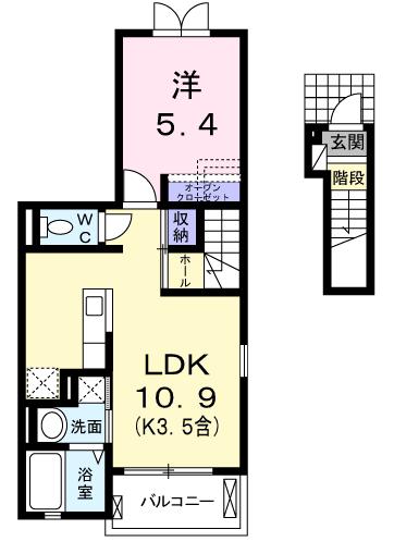 Ｃａｓａ　ｆｅｌｉｃｅ　ＤＳの間取り