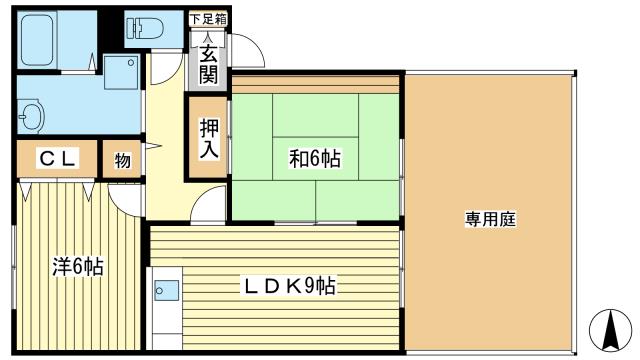 ビューカルテットの間取り