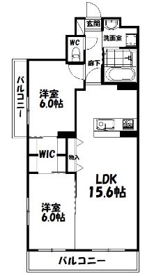 ロゼッタ和合の間取り