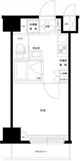 【ルーブル羽田西の間取り】