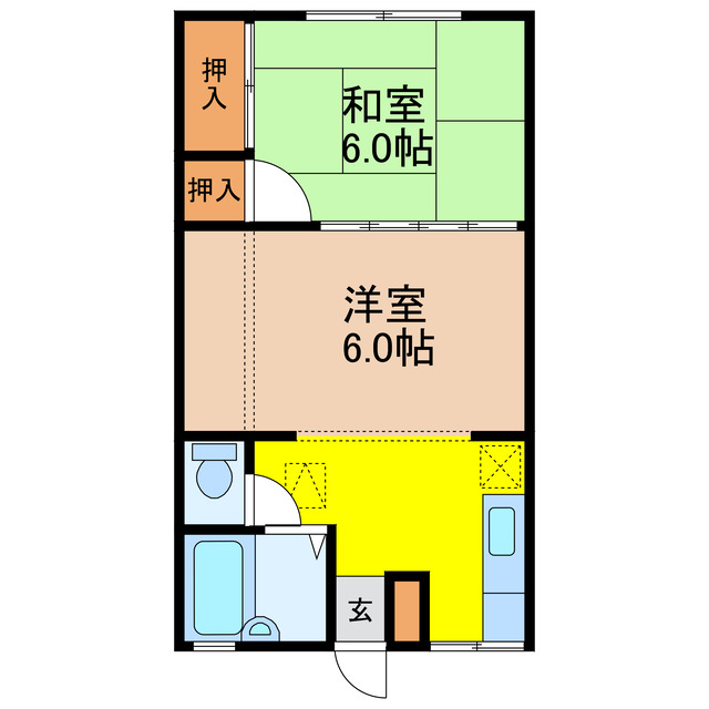 フォレスト４８の間取り