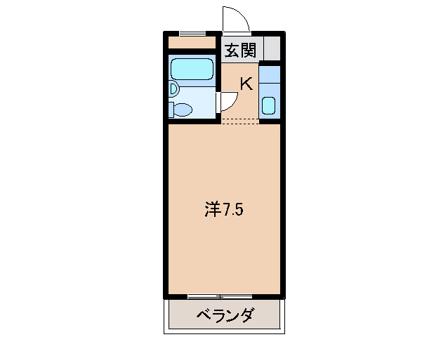 うぐいすの家αの間取り