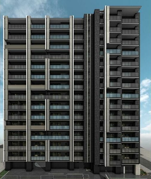 名古屋市中区伊勢山のマンションの建物外観