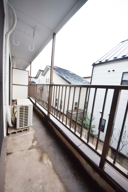 バルコニー　～洗濯物干そうっ～