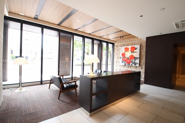 ロビー　清潔なロビーです